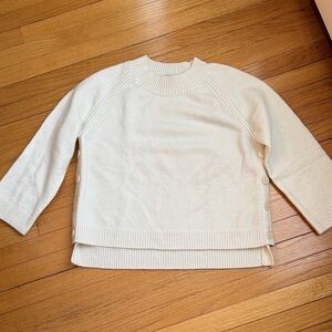 Equipment Ivory Button-Detail Sweater